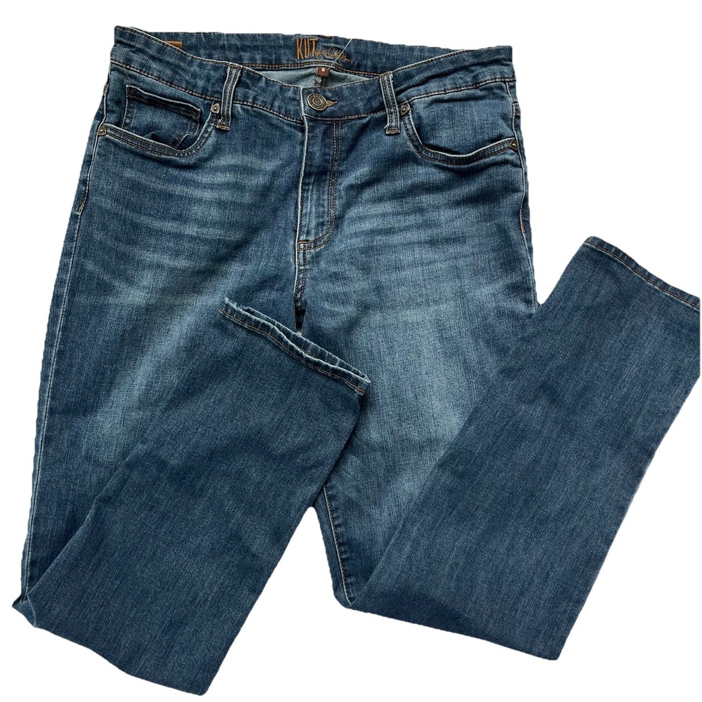 Kut from the Kloth Jeans Womens 8 Blue Denim Skinny Stretch KP9065MA2 Casual